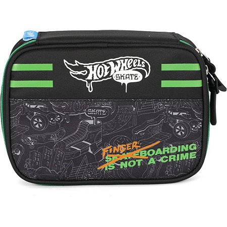 Estojo BOX HOT Wheels Verde G