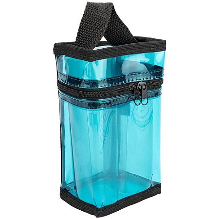 Estojo Porta CANETA/NECESSAIRE Azul