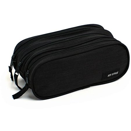 Estojo Triplo STYLE Retangular (S)