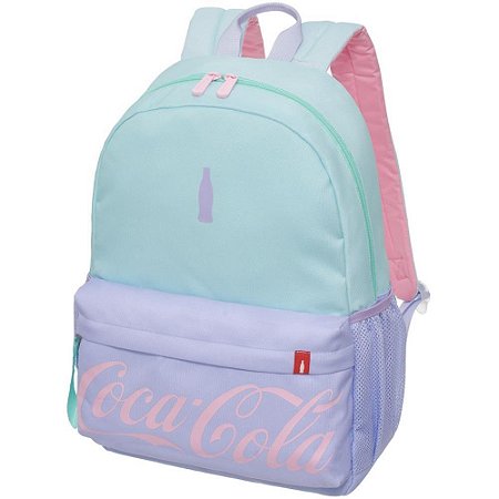 Mochila COCA-COLA Color Blocking Roxo