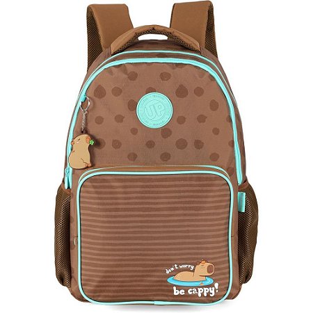 Mochila Infantil UP4YOU Capivara Verde G