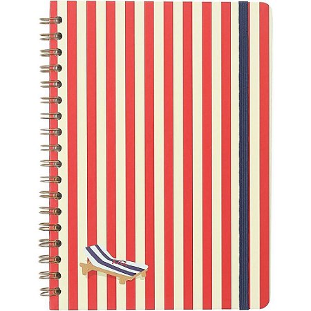 Caderno 01X1 Cp.dura Colegial Praia SOL 80F