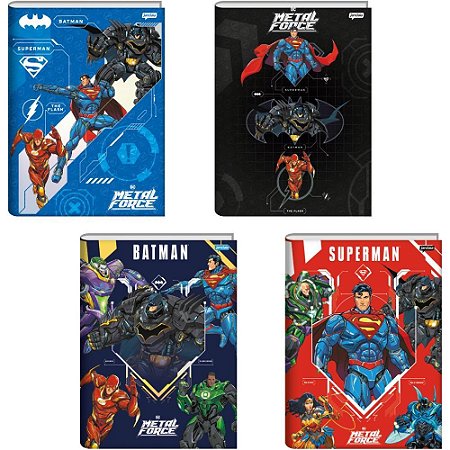 Caderno Brochurao Capa Dura Liga da Justica 80FLS. PCT.C/05