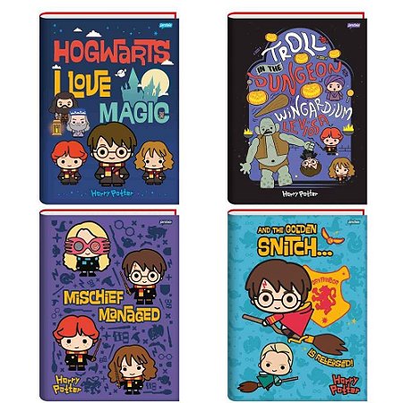 Caderno Brochurao Capa Dura HARRY Potter 96FLS PCT.C/05