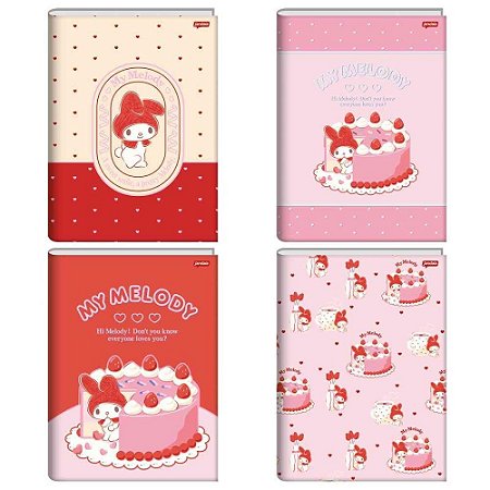 Caderno Brochurao Capa Dura MY Melody 80FLS. PCT.C/05