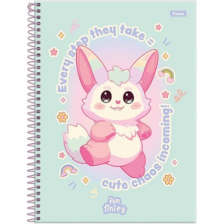 Caderno 10X1 Capa Dura Funfinily 160FLS PCT.C/04