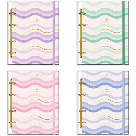 Caderno Argolado Daydream C/ELAST+ 6DIVIS.80F(S