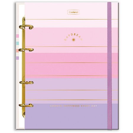 Caderno Argolado Daydream C/ELAST+ 6DIVIS.80F(S