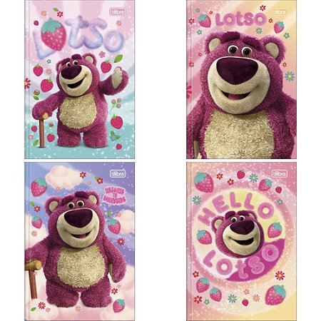 Caderno Brochura 1/4 Capa Dura Lotso 80FLS PCT.C/05