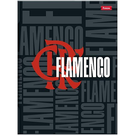 Caderno Brochura 1/4 Capa Dura Flamengo 80FLS PCT.C/05
