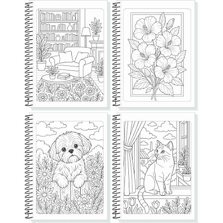 Caderno 01X1 Cp.dura Colegial Sua ARTE Livre 80FLS 204X234MM PCT.C/04