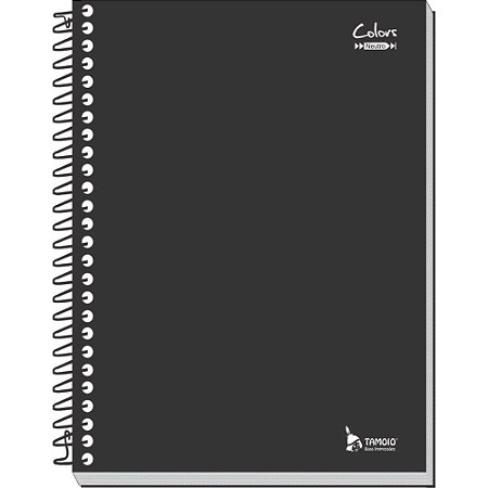 Caderno 15X1 Capa Dura Neutro Preto 300 Folhas PCT.C/02