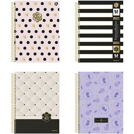 Caderno 15X1 Capa Dura Rebecca Bonbon 240F PCT.C/02