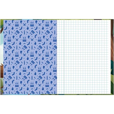 Caderno Quadriculado Univers. Aventurinos Aritmetica Costura PCT.C/10