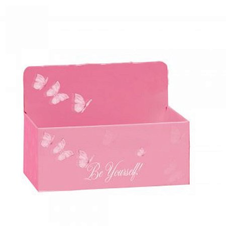 Cachepot Paper Decorado Butterfly Retangular 24X15X10C PCT.C/05