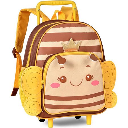 Mochila Infantil com Rodinha Clio PETS Petit Menina 33CM(S) (7908040492966)