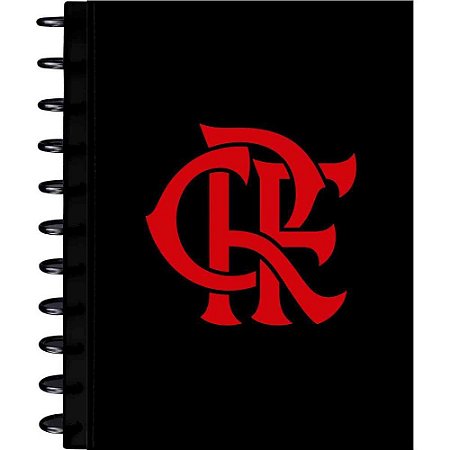 Caderno 10X1 Capa Dura Flamengo MOD.1-  Disco 160FLS