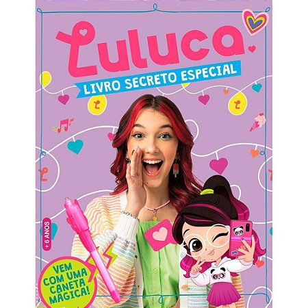 Diario Luluca Livro Secreto C/CANETA