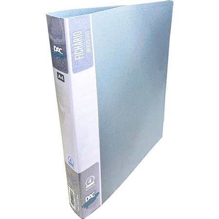 Fichario de PP Azul Bleeze A4 C/4 Argolas PCT.C/03