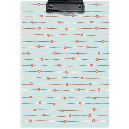 Prancheta Duratex Oficio Linha Flores Prend.meta CX.C/06