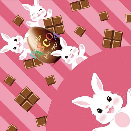 Embalagem P/OVO de Pascoa 35X35CM.EXPRESS Felicita Lola PCT.C/25