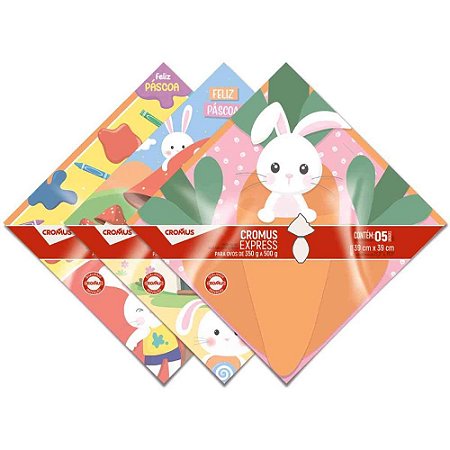Embalagem P/OVO de Pascoa 39X39CM Autosservico Pascoa SO PCT.C/05