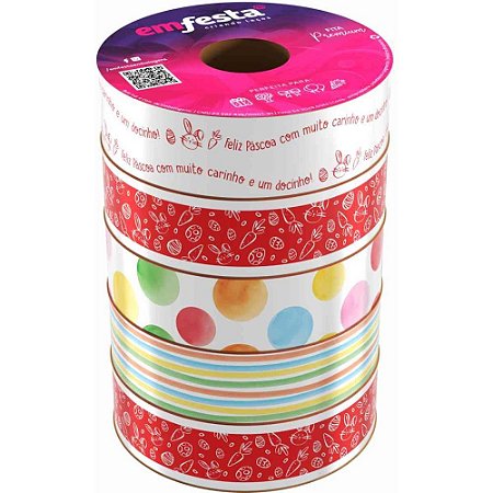 Fita Poli Decorada 30MMX30M Pascoa (S) PCT.C/05