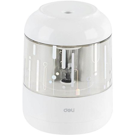 Apontador com Deposito Eletrico 3 Regulagens Branco