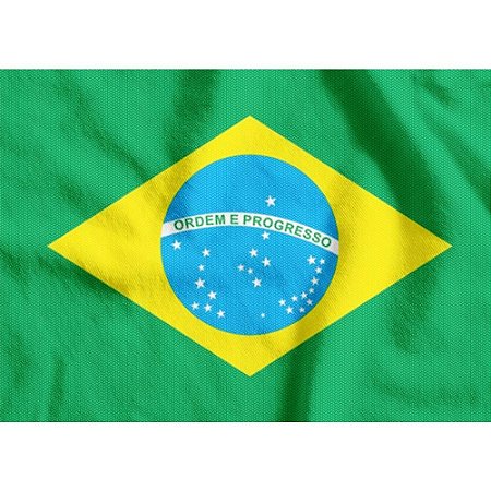 Bandeira Copa do Mundo Bandeira Brasil TNT 1,40X1,03M