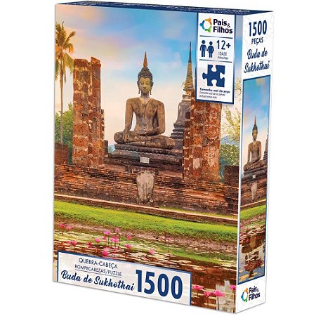 QUEBRA-CABECA Cartonado Buda de Sukhothai 1500 Pecas