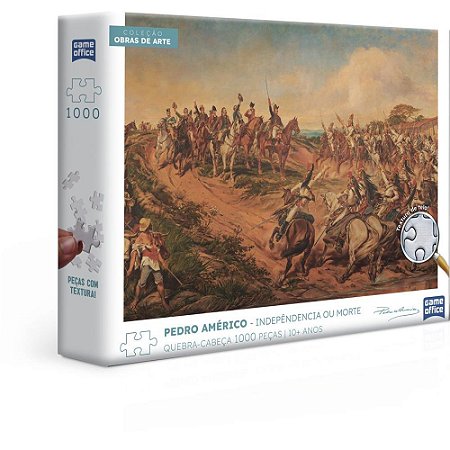 QUEBRA-CABECA Cartonado Independencia ou Morte 1000PCS