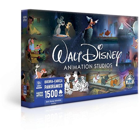 QUEBRA-CABECA Cartonado WALT Disney Animation 1500PCS