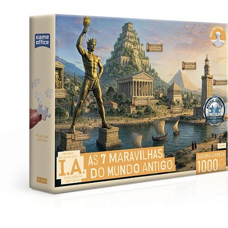 QUEBRA-CABECA Cartonado as 7 Maravilhas do Mundo 1000P