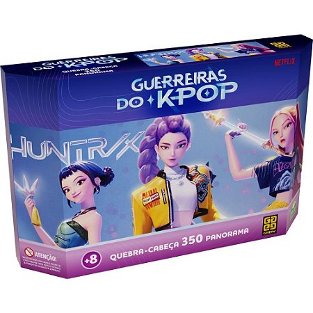 QUEBRA-CABECA Cartonado Guerreiras do K-POP 350PCS PAN