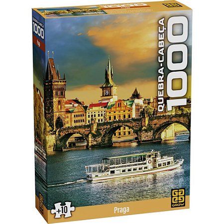 QUEBRA-CABECA Cartonado Praga 1000 Pecas