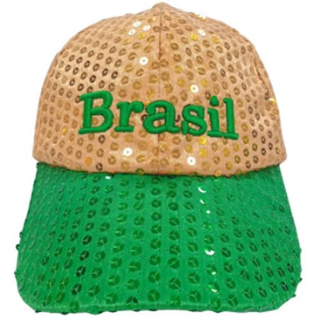 Copa do Mundo Bone Brasil Lantejoula