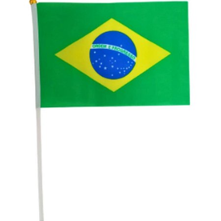 Copa do Mundo Bandeira Brasil Hast.mao 60X90 PCT.C/12