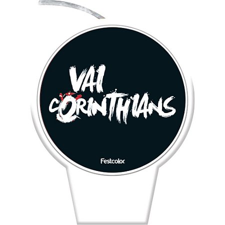 Vela para Aniversario Plana Corinthians 2023