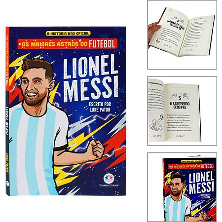 Copa do Mundo Livro ASTROS Lionel Messi