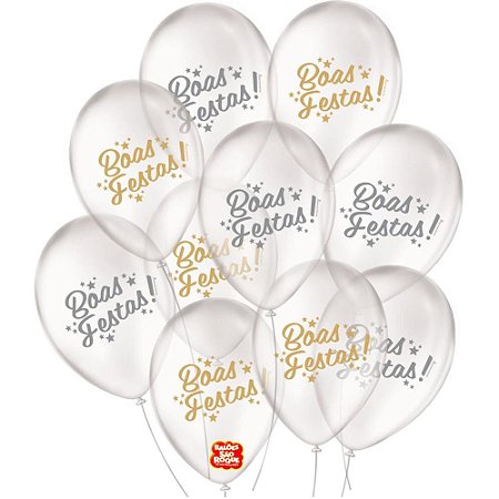 Balao 9 Decorado Boas Festas (S) PCT.C/25