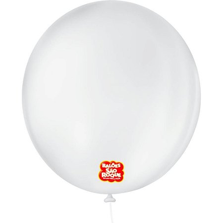 Balao 9 Liso Redondo Branco Polar PCT.C/50