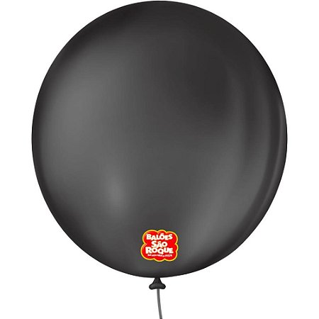 Balao 9 Liso Redondo Preto Ebano PCT.C/50