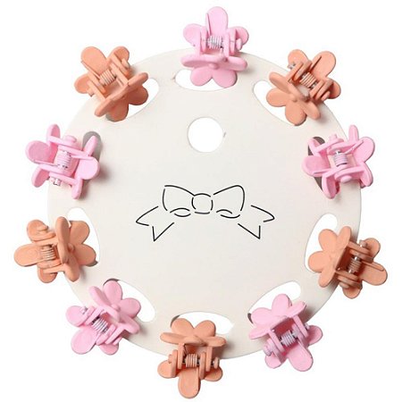Acessorio para Cabelo Piranha Mini FLOR CANDY CT.C/10