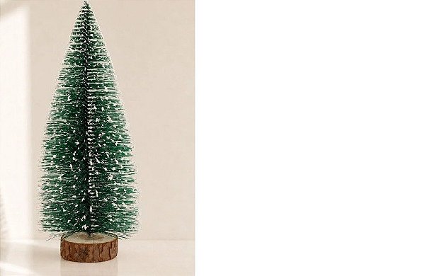 Mini árvore Pinheiro NEVADO- 20CM - 1 Unidade