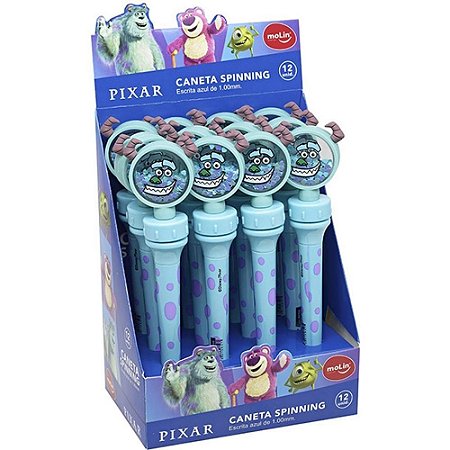 Caneta Esferografica Pixar Spinning 1,00MM DP.C/12