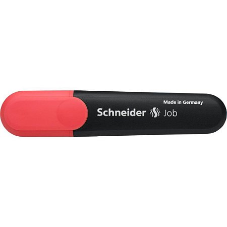 Caneta Marca Texto JOB Schneider Vermelha CX.C/10