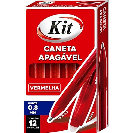 Caneta Apagavel Esferografica MULTIUS.0.8MM VM CX.C/12