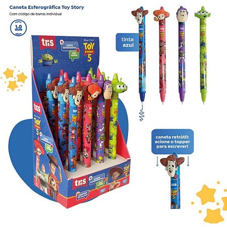 Caneta Esferografica TOY STORY 5 C/4 Modelos DP.C/12