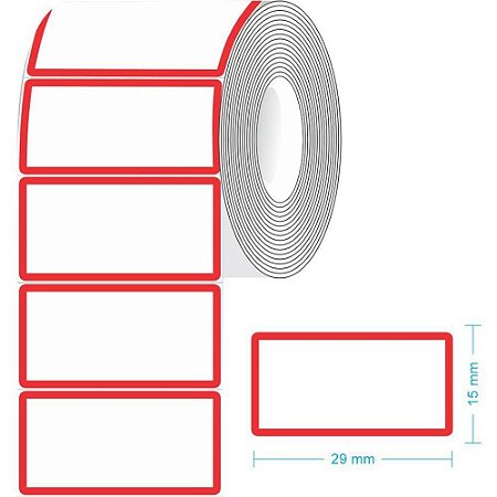 Etiqueta para Preco TR-3 29X15MM C/1330 Etiquetas Rolo