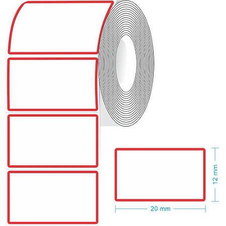 Etiqueta para Preco TR-1 20X12MM C/1660 Etiquetas Rolo